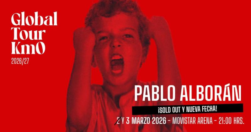 Póster Tour Pablo Alborán