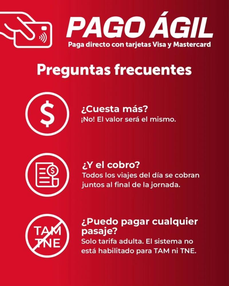 Metro estrena nueva forma de pago este viernes