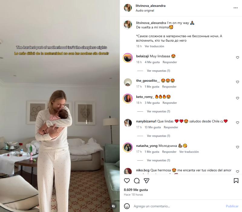 Reel | Alexandra Litvinova | Instagram