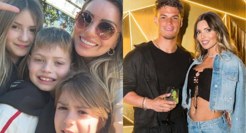 Raimundo Cerda, Faloon Larraguibel y sus hijos | Instagram