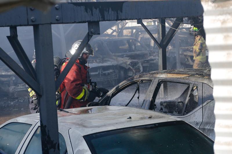 Explosión en Renca - Aton.