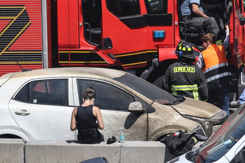 Explosión en Renca - Aton.