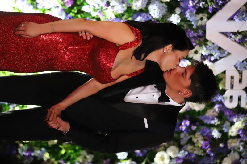 Daniela Aránguiz y Cuco Cerda en la Gala de Viña - Aton