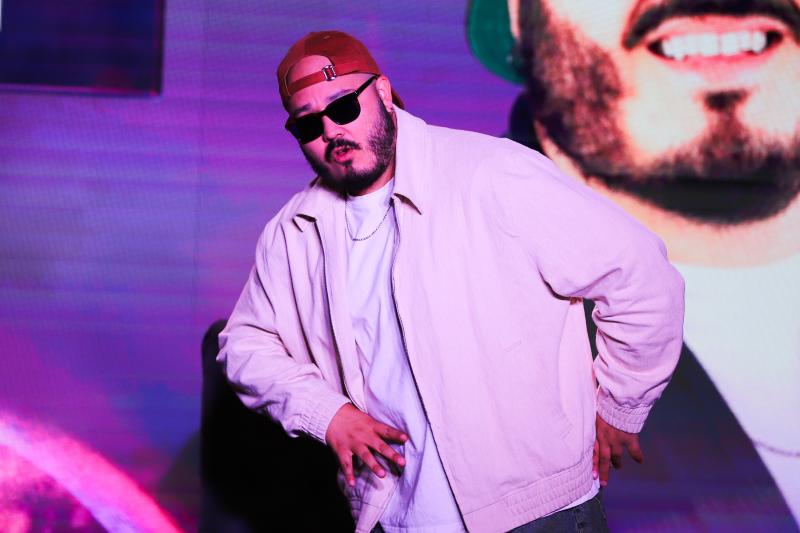 Esteban Düch en conferencia de prensa.