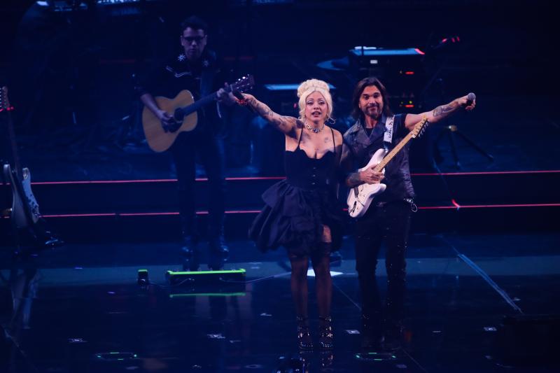 Mon Laferte cantó junto a Juanes en Viña del Mar 2026. Créditos: ATON