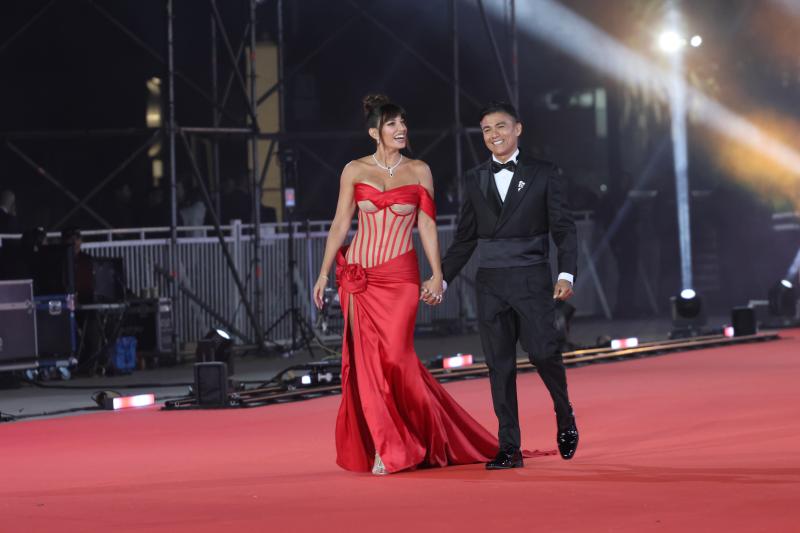 Américo y Yamila Reyna en la Gala de Viña 2025 - Aton