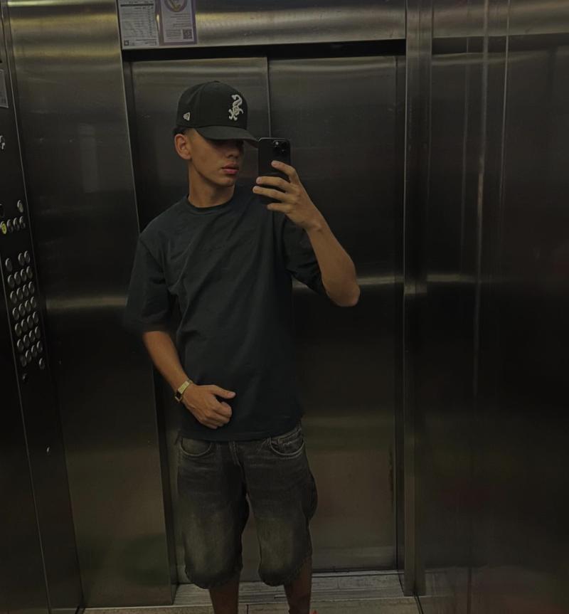 Bimza, hijo de Kanela en Instagram.