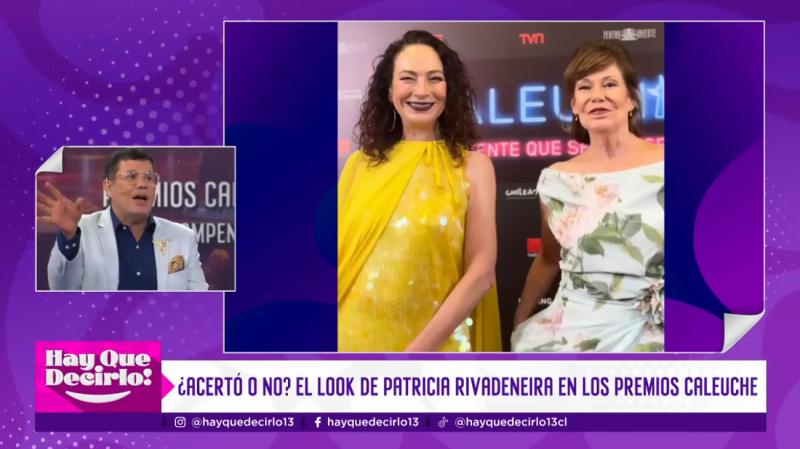 Patricia Rivadeneria en los Premios Caleuche 2026.