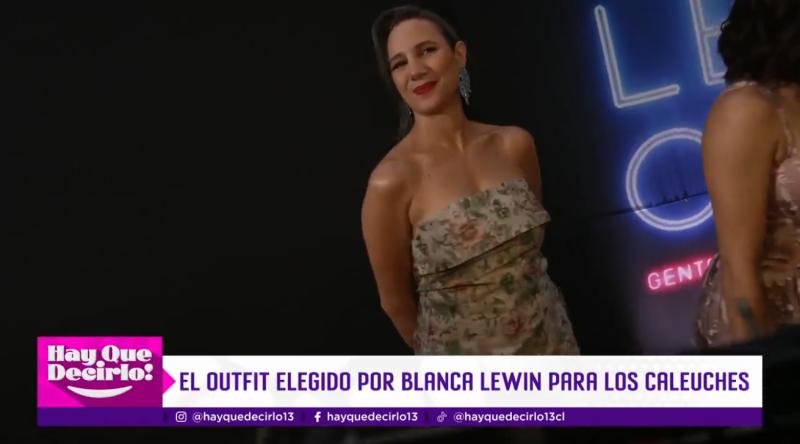 Blanca Lewin en los Premios Caleuche 2026.