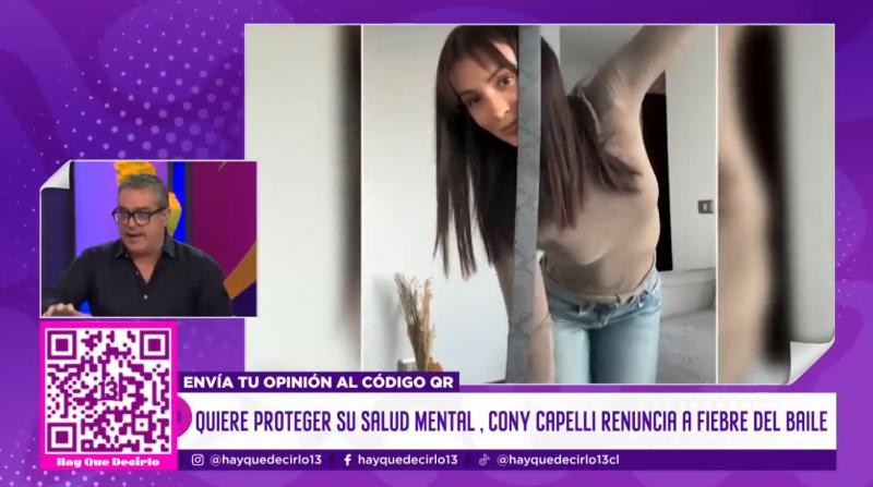 La supuesta razón de Cony Capelli para abandonar programa de baile.