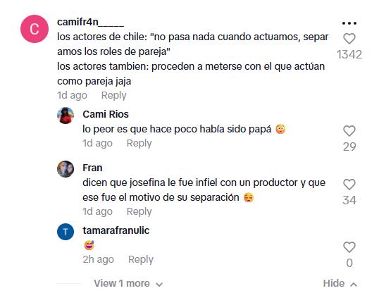 Duros comentarios contra Jorge Arecheta y Octavia Bernasconi | TikTok