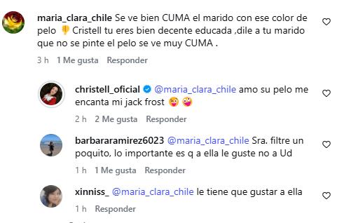 Christell Rodríguez responde a comentario | Instagram