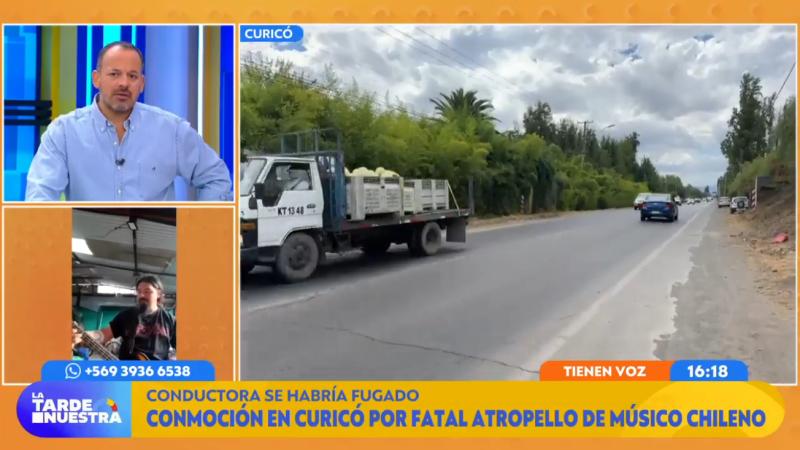 Curicó: piden justicia por músico que perdió la vida tras atropello.