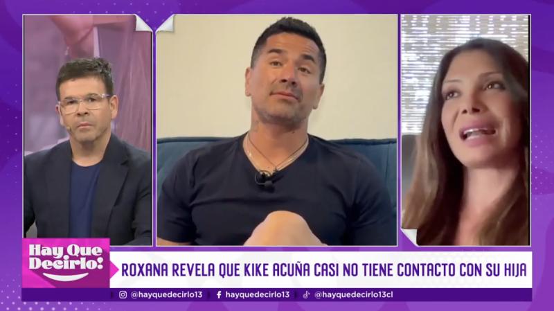 Roxana Muñoz da a conocer intenciones amorosas de Kike Acuña.