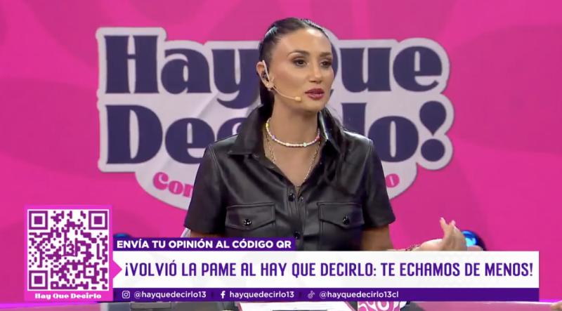 Pamela Díaz cuenta el impasse que sufrió tras su operación.