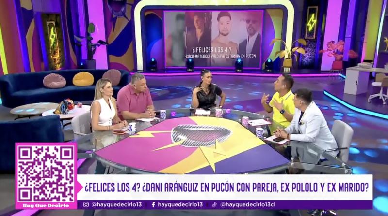 Pamela Díaz habla de futuro proyecto con Luis Mateucci.