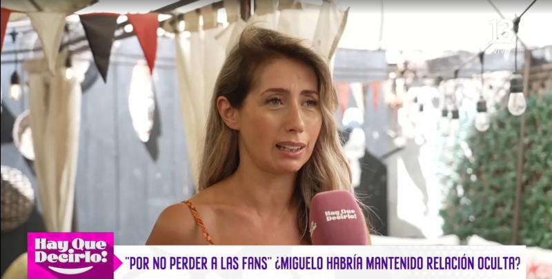 Pamela Alfaro hablando de Miguelo | Hay que decirlo