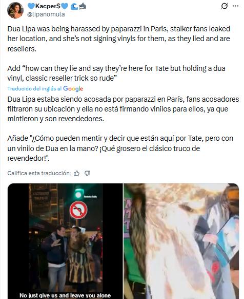 Dua Lipa y Callum Turner, enfrentan a los paparazzi