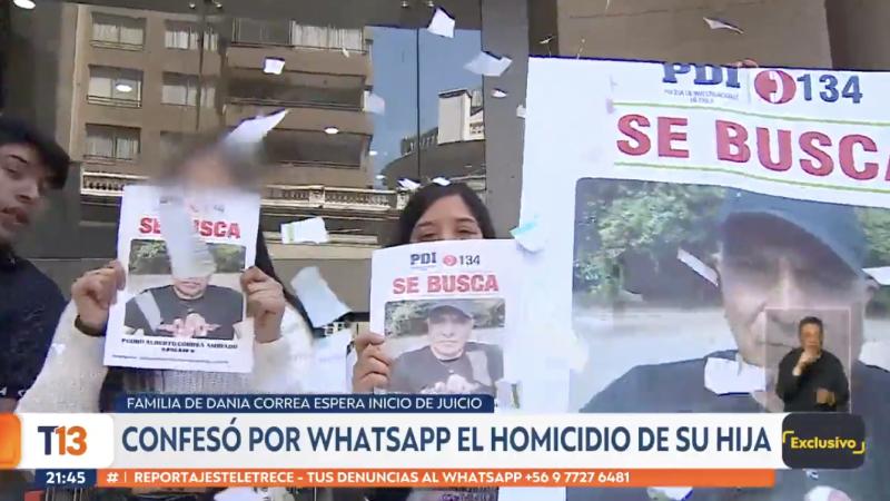 Crimen de Dania Correa - familia pide justicia.