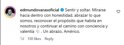 Edmundo Varas es criticado por apoyar a Américo | Instagram