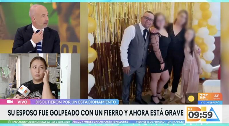 Ciudadano venezolano agredió a chileno con un fierro: víctima sigue en riesgo vital.