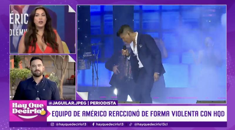 Marlen Olivari se refiere al comportamiento de Américo.