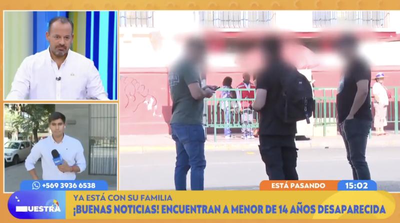 Hallan con vida a Dominique, adolescente de 14 años desaparecida en La Cisterna..