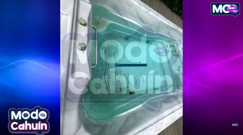 Así quedó el departamento de Pancha Merino tras abandonarlo | Captura Modo Cahuin