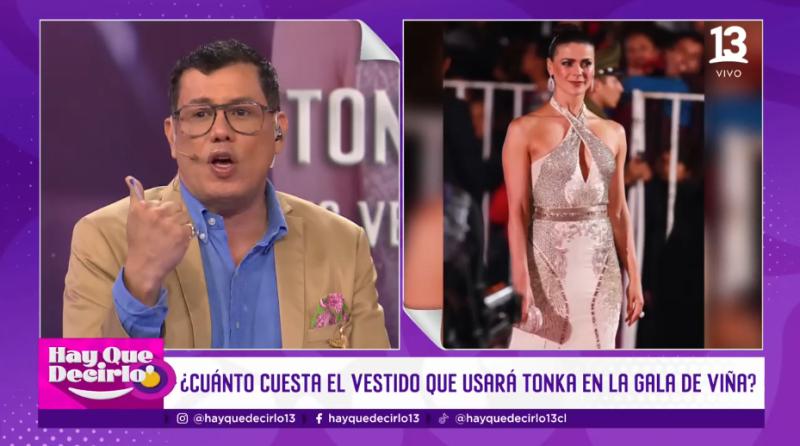 El vestido que podría reutilizar Tonka Tomicic en la Gala de Viña 2026 - Hay que decirlo