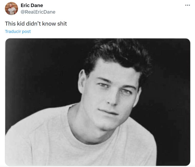 Actor Eric Dane muere a los 53 años | X