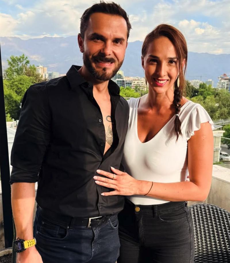 Álvaro Ballero junto a su nueva pareja - Instagram.