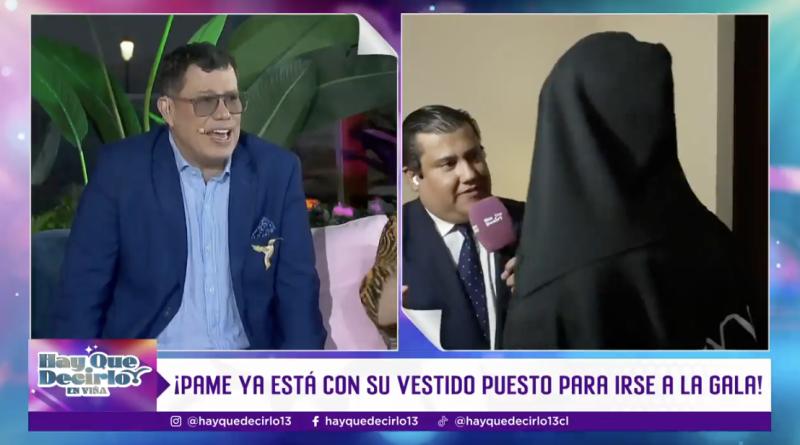 El vestido de Pamela Díaz.