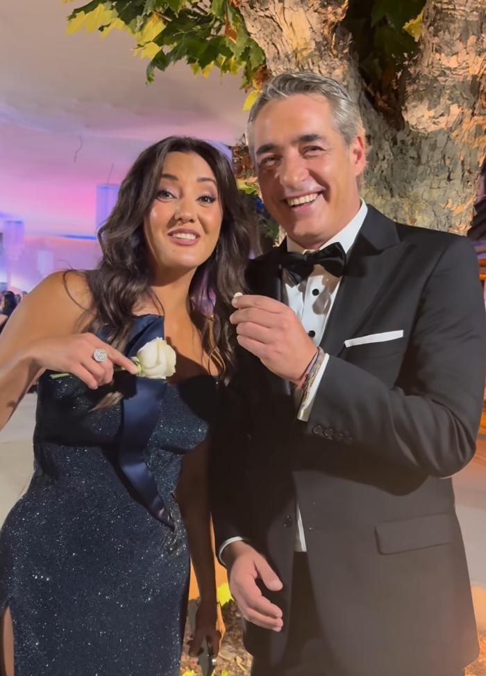 José Luis Repenning y Priscilla Vargas en la Gala de Viña.