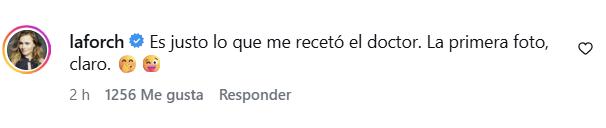 Comentario de Amaya Forch | Instagram