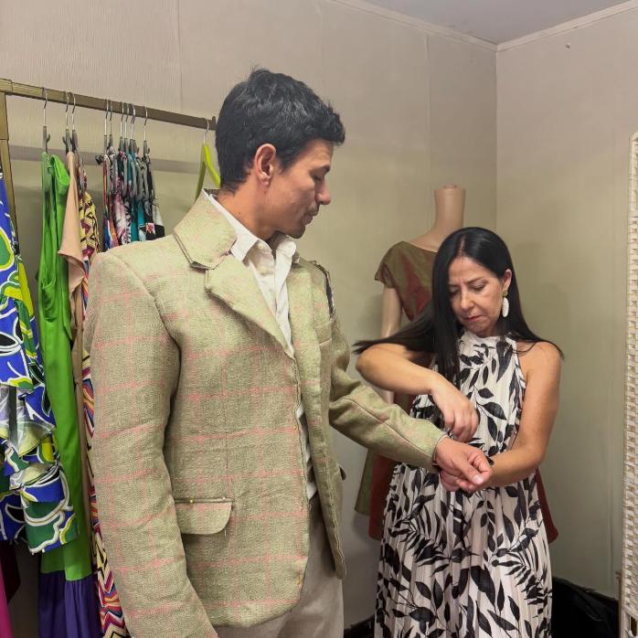 Chapu Puelles en prueba de vestuario para Gala de Viña 2026 | Instagram