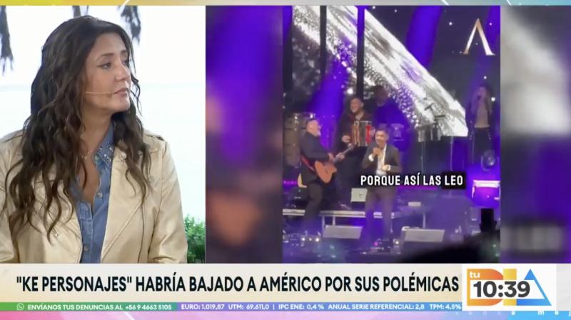 Priscilla Vargas reacciona a polémicos dichos de Américo sobre las mujeres.