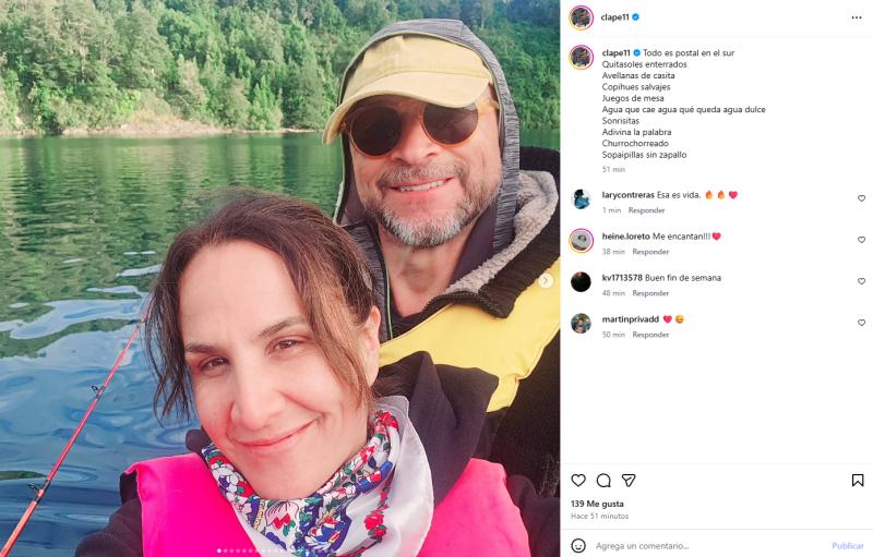 Claudia Pérez en Instagram