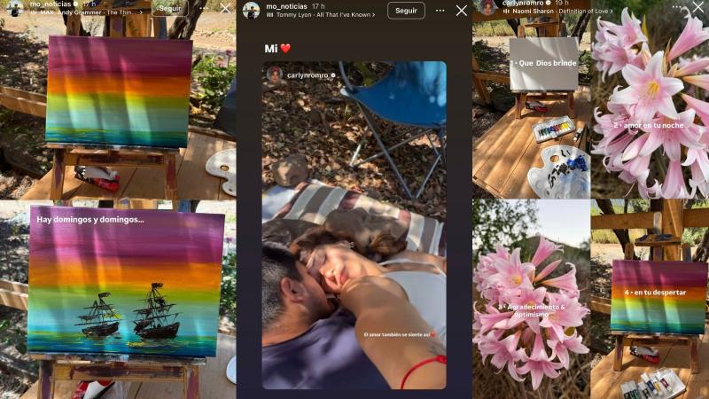 Carlyn Romero se muestra muy feliz junto a su nueva pareja periodista - Instagram