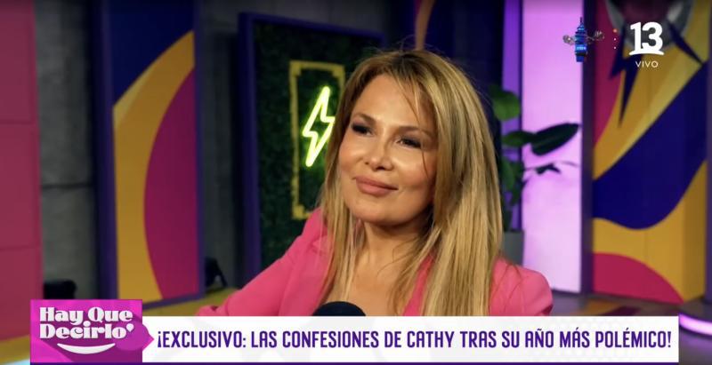 Cathy Barriga en "¡Hay que decirlo!"