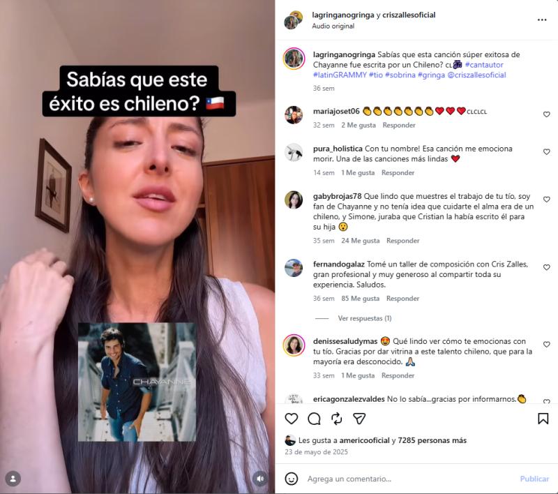 @Lagringanogringa | Cris Zalles | Instagram