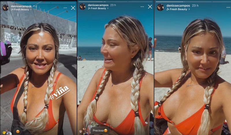 Denisse Campos comparte videos en Instagram.