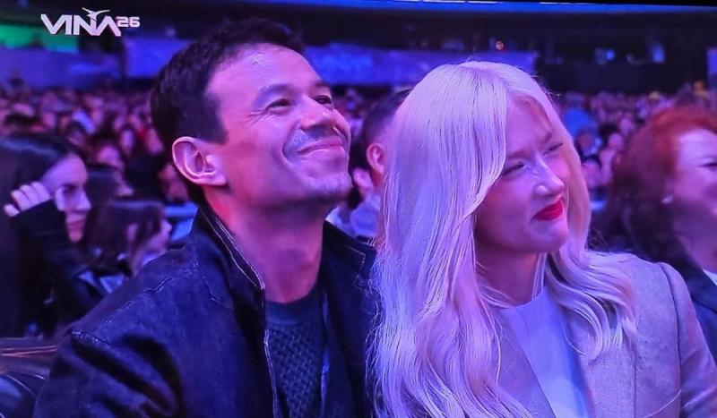 Chapu Puelles y Vesta Lugg se dejan ver en Viña 2026 | Captura