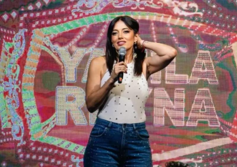 Yamila Reyna debió reprogramar su gira