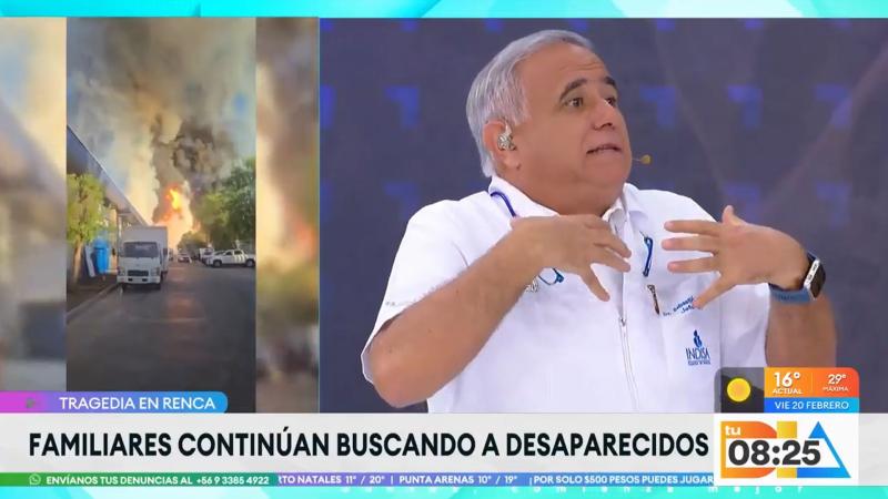 La complicación del doctor Ugarte cuando ayudaba a heridos por explosión en Renca