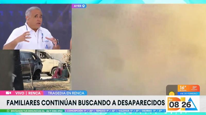 La complicación del doctor Ugarte cuando ayudaba a heridos por explosión en Renca