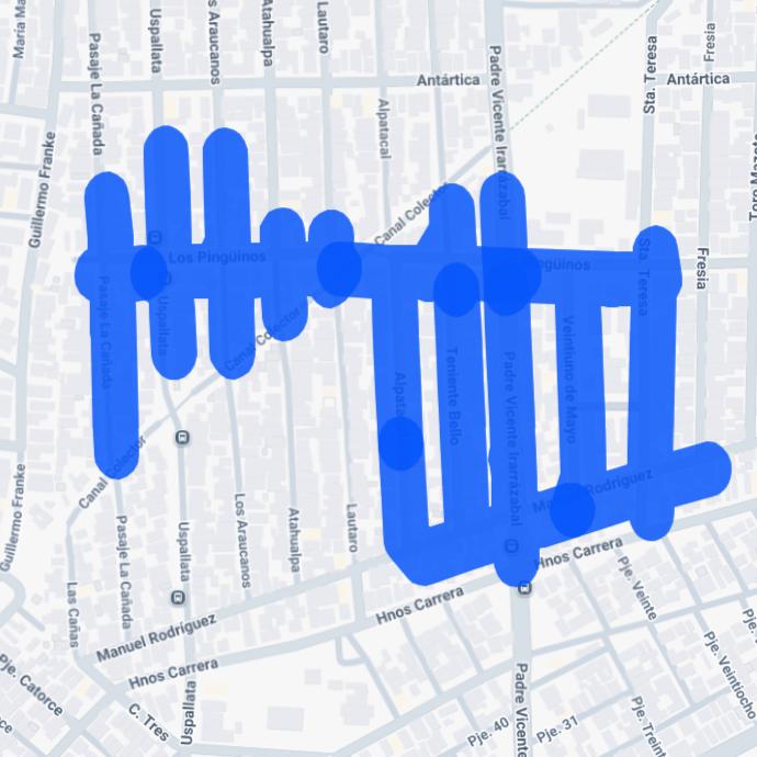 Corte de luz en Estación Central - ENEL