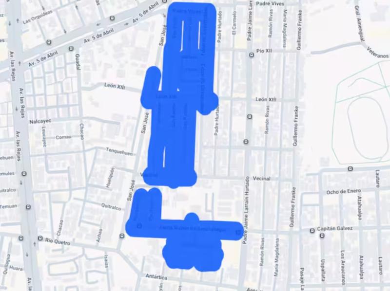 Corte de luz en Estación Central - ENEL