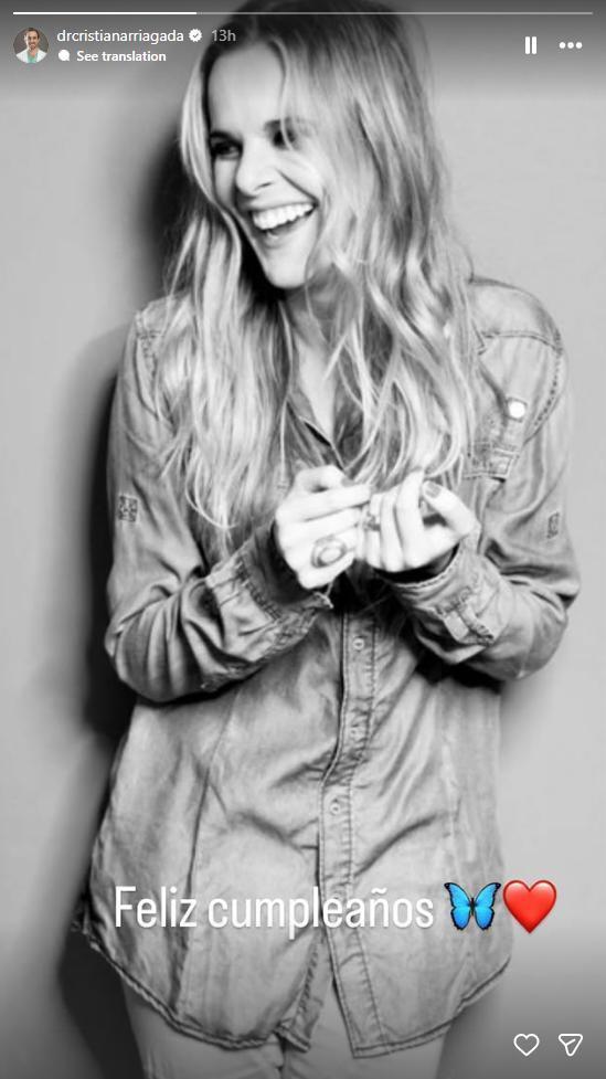 Cristián Arriagada recuerda a Javiera Suarez | Instagram