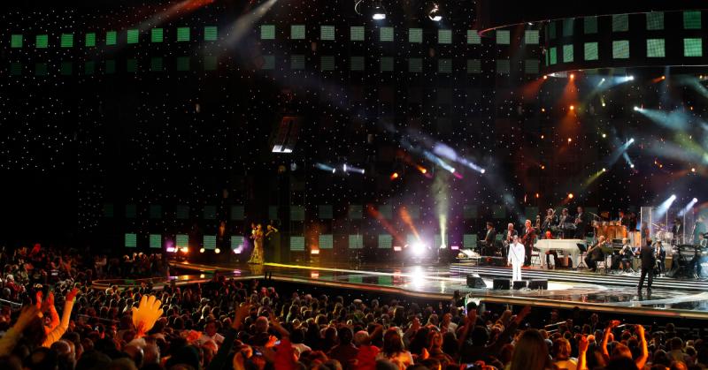 El Festival de Viña 2010 se vio afectado por el terremoto del 27F / Créditos: Agencia Uno