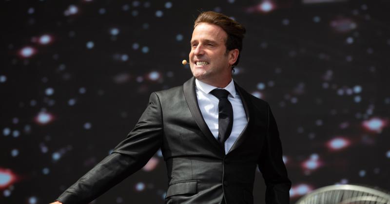 Stefan Kramer sorprendió en el programa Estamos Invitados (2014) al realizar 17 minutos en 3 minutos / Créditos: Agencia Uno